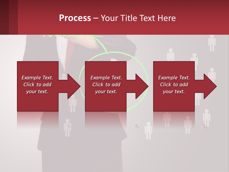 Single Woman Older PowerPoint Template