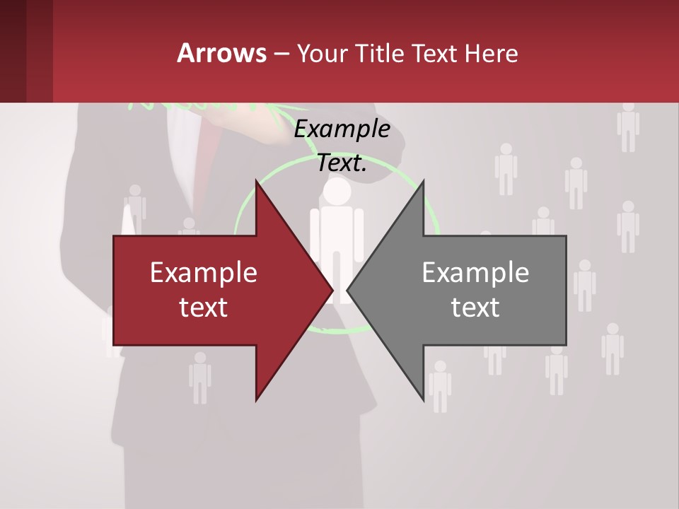 Single Woman Older PowerPoint Template