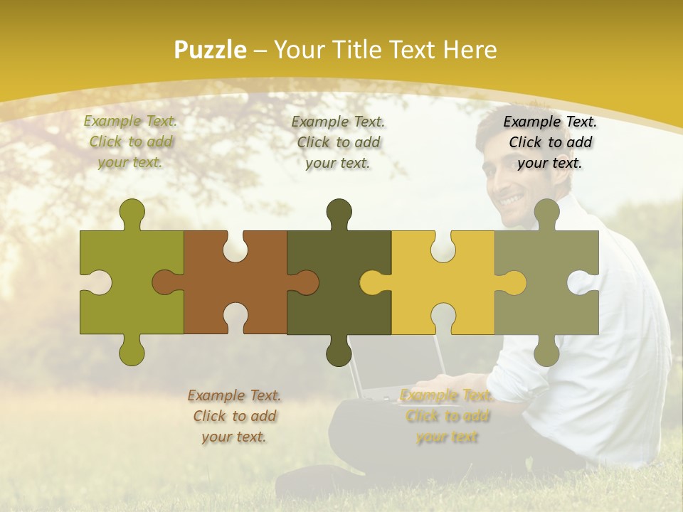 Life Woman Old PowerPoint Template