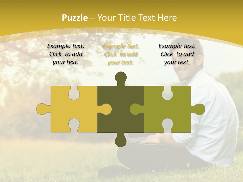 Life Woman Old PowerPoint Template