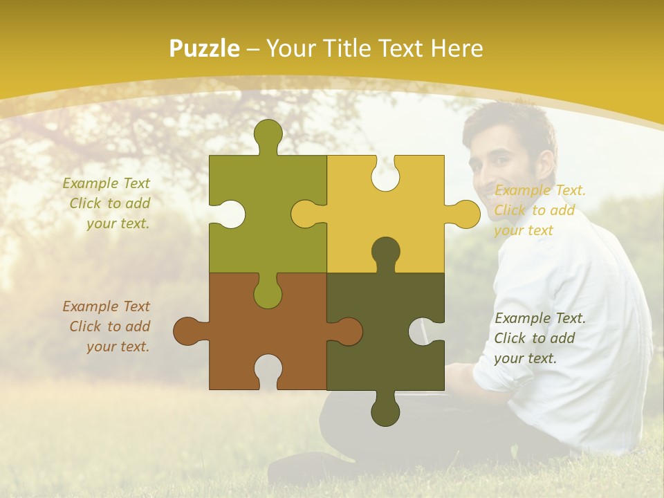 Life Woman Old PowerPoint Template