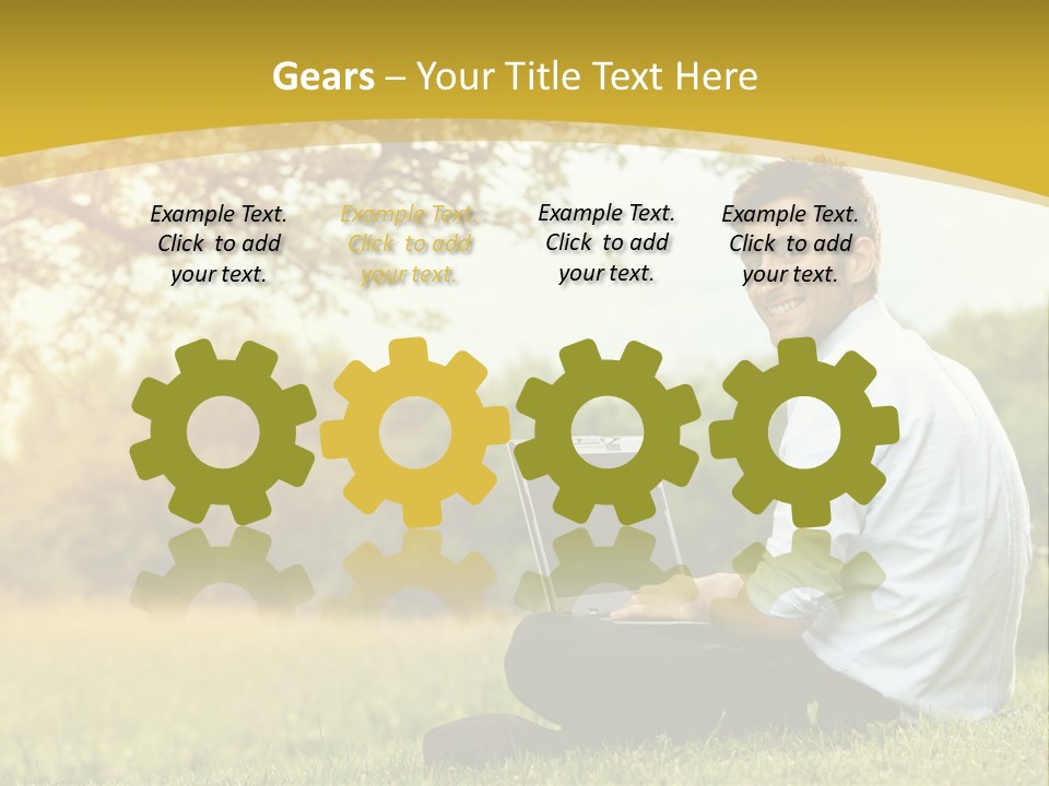 Life Woman Old PowerPoint Template