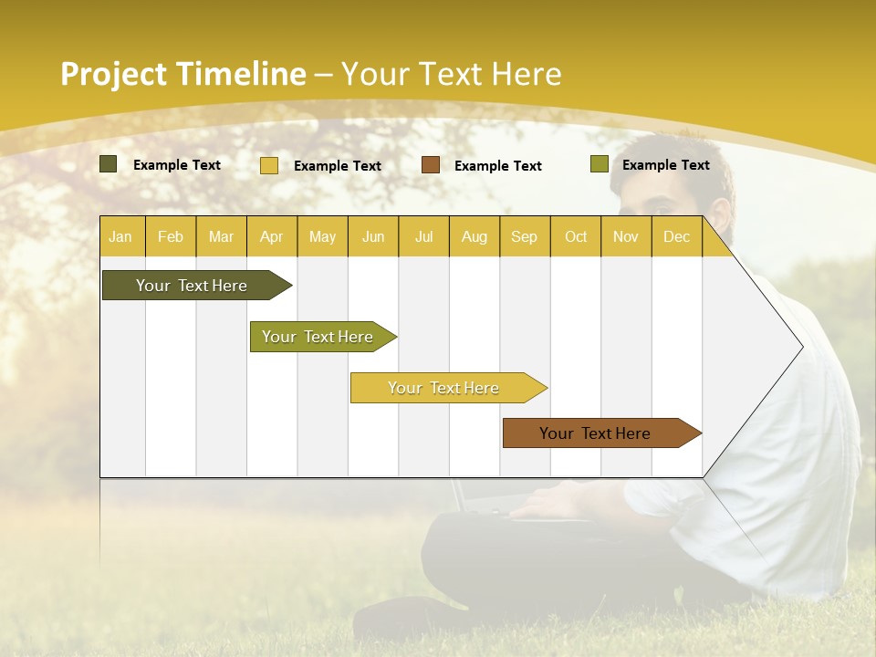 Life Woman Old PowerPoint Template