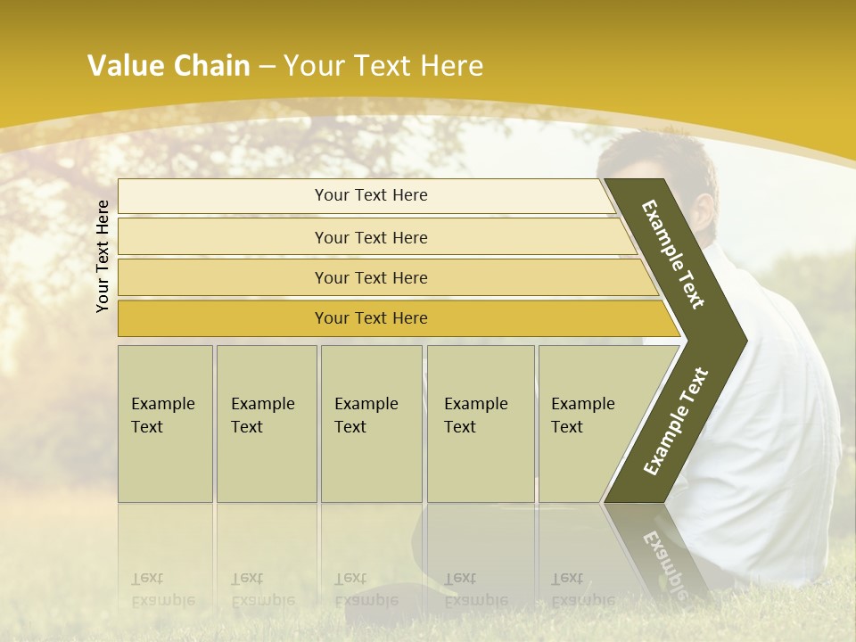 Life Woman Old PowerPoint Template