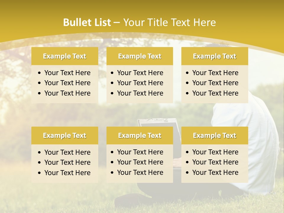 Life Woman Old PowerPoint Template