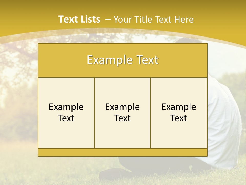 Life Woman Old PowerPoint Template