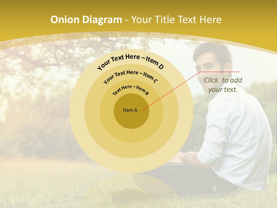 Life Woman Old PowerPoint Template