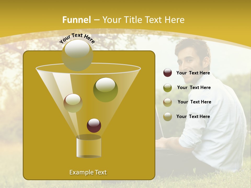 Life Woman Old PowerPoint Template