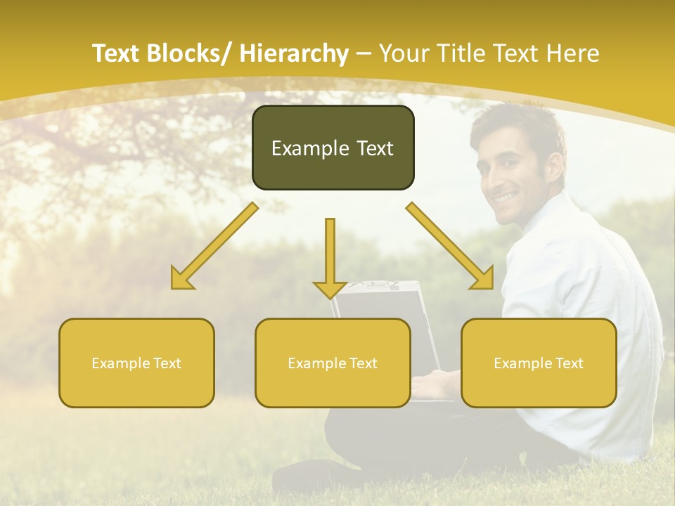 Life Woman Old PowerPoint Template