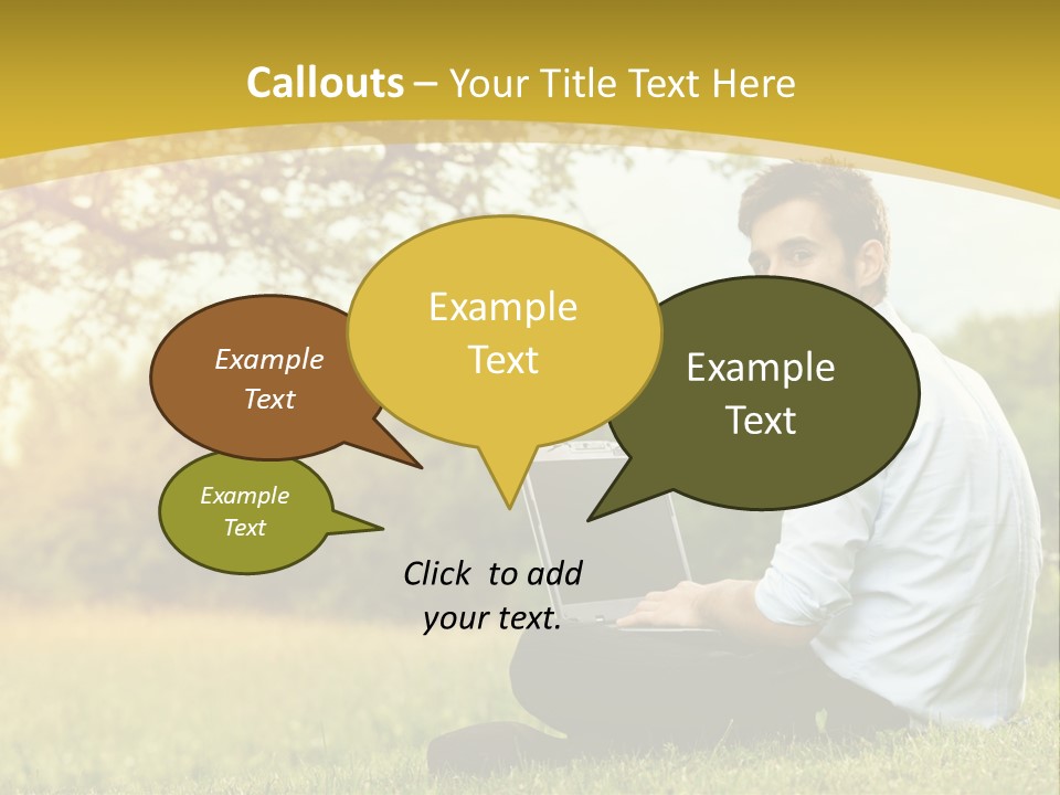 Life Woman Old PowerPoint Template