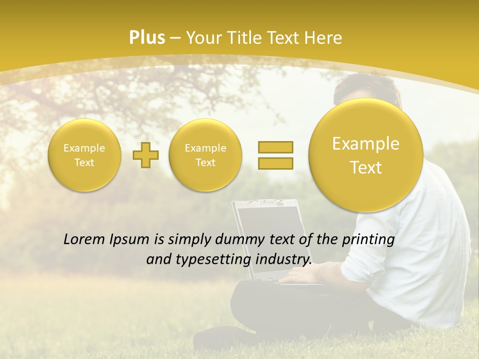 Life Woman Old PowerPoint Template