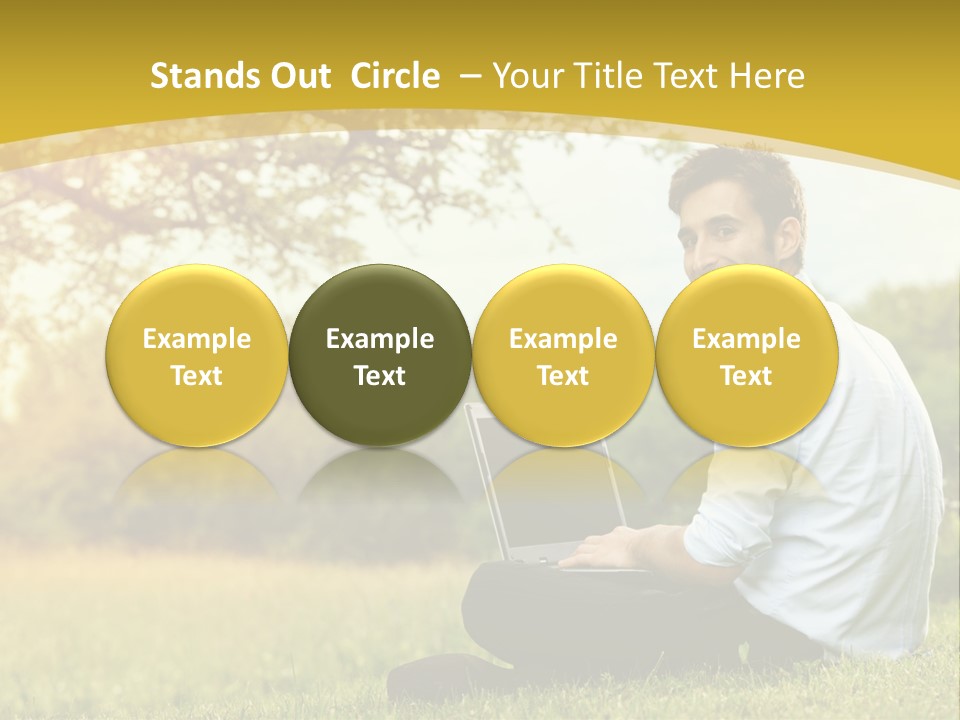 Life Woman Old PowerPoint Template