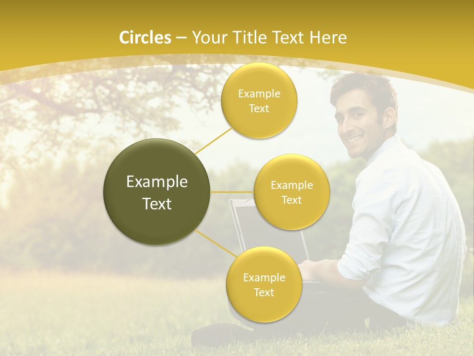 Life Woman Old PowerPoint Template