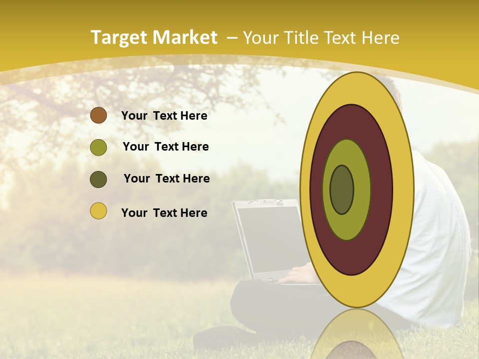 Life Woman Old PowerPoint Template