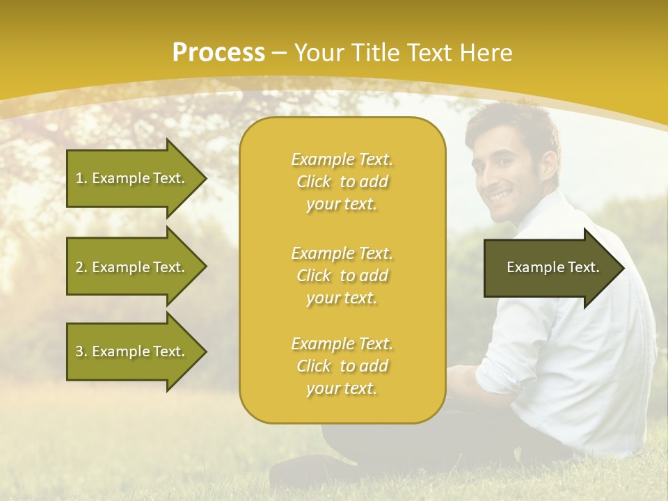 Life Woman Old PowerPoint Template