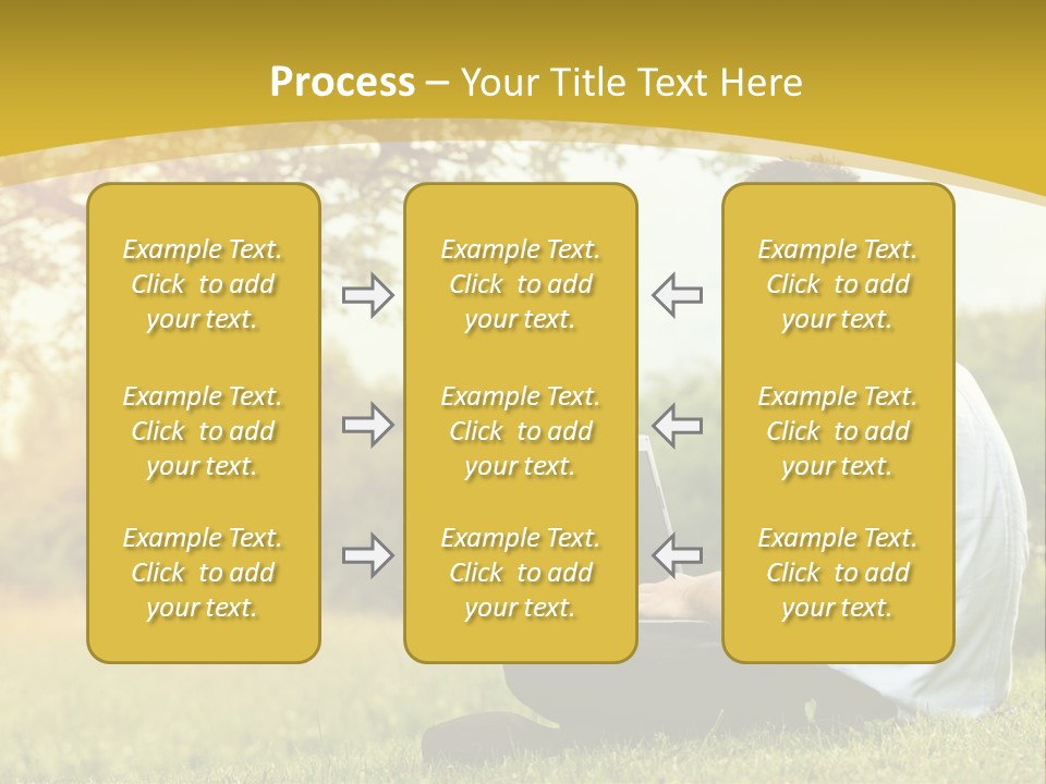 Life Woman Old PowerPoint Template
