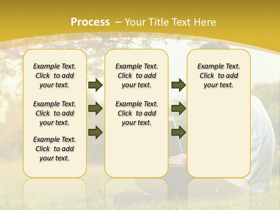 Life Woman Old PowerPoint Template