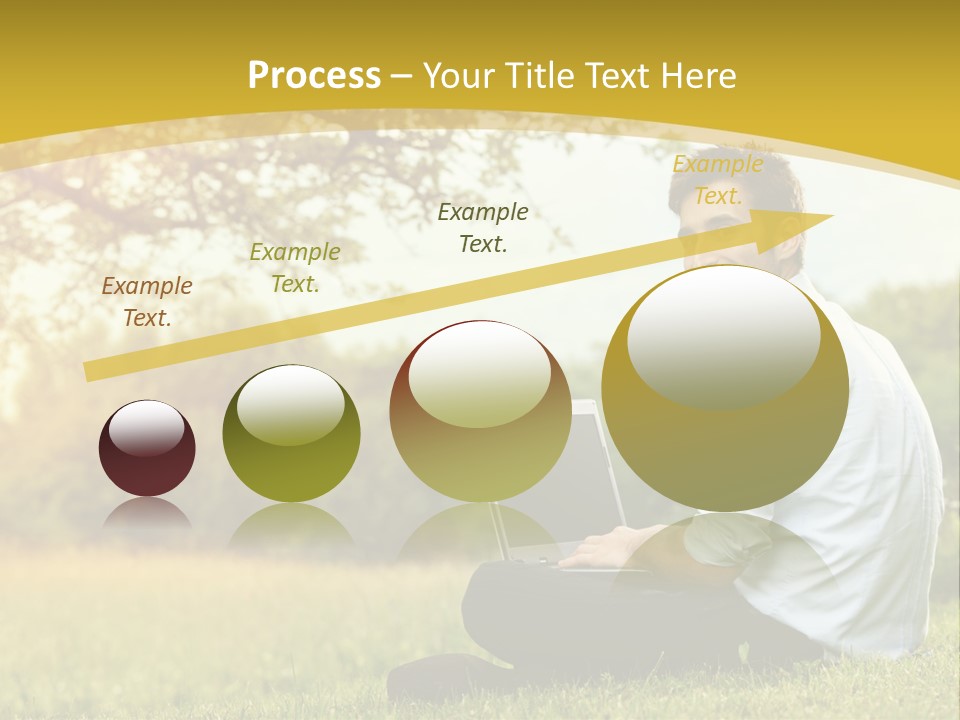 Life Woman Old PowerPoint Template