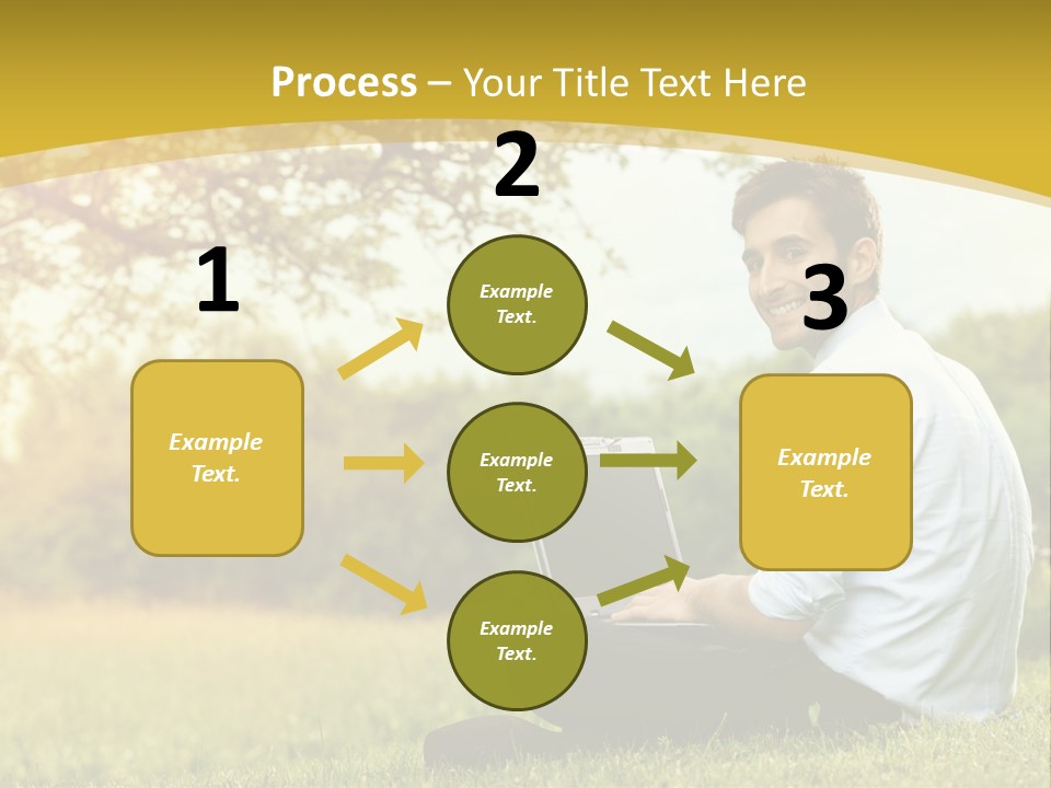 Life Woman Old PowerPoint Template