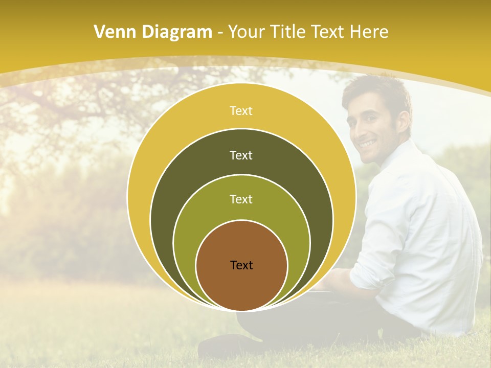 Life Woman Old PowerPoint Template