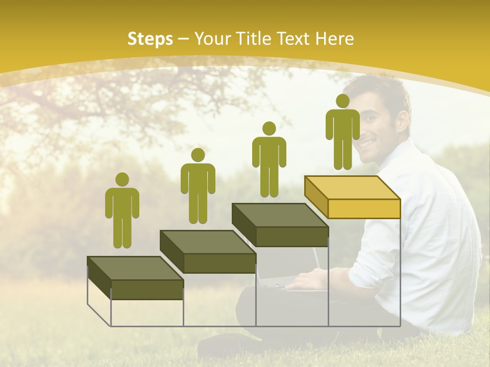 Life Woman Old PowerPoint Template