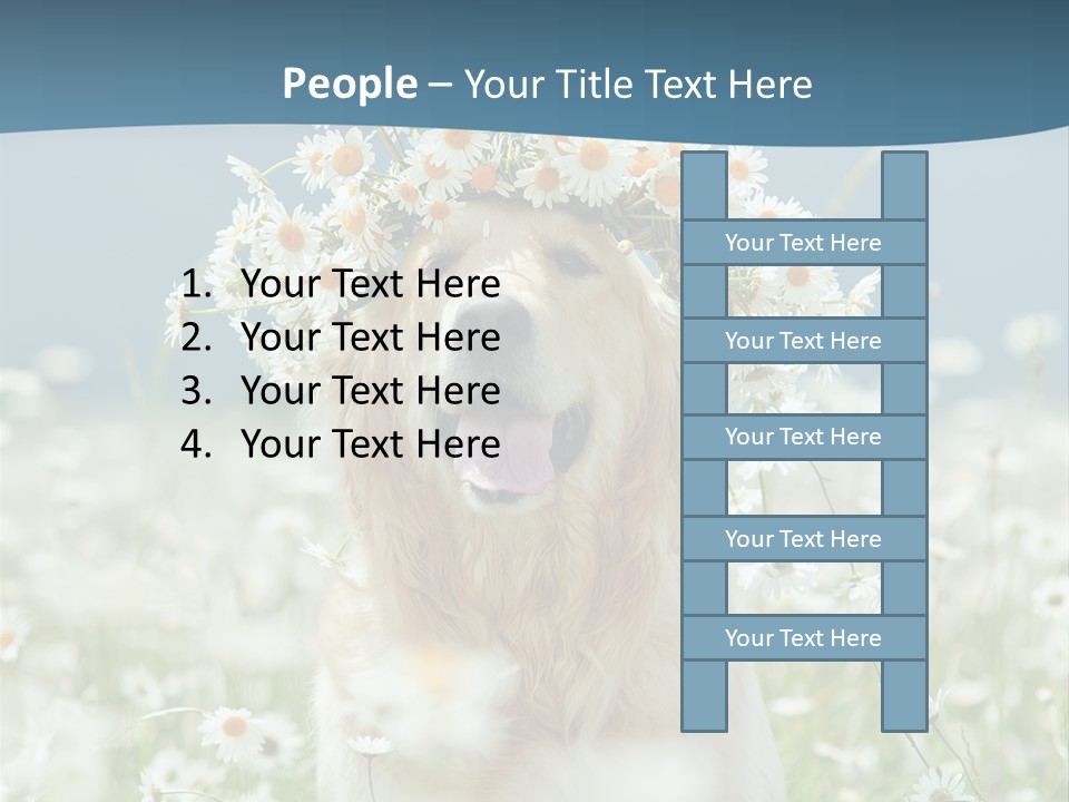 Single Lifestyle Sand PowerPoint Template