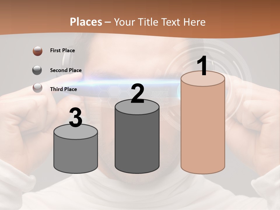 Water Retirement Woman PowerPoint Template