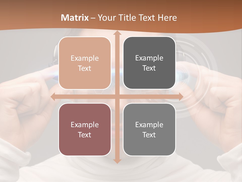 Water Retirement Woman PowerPoint Template