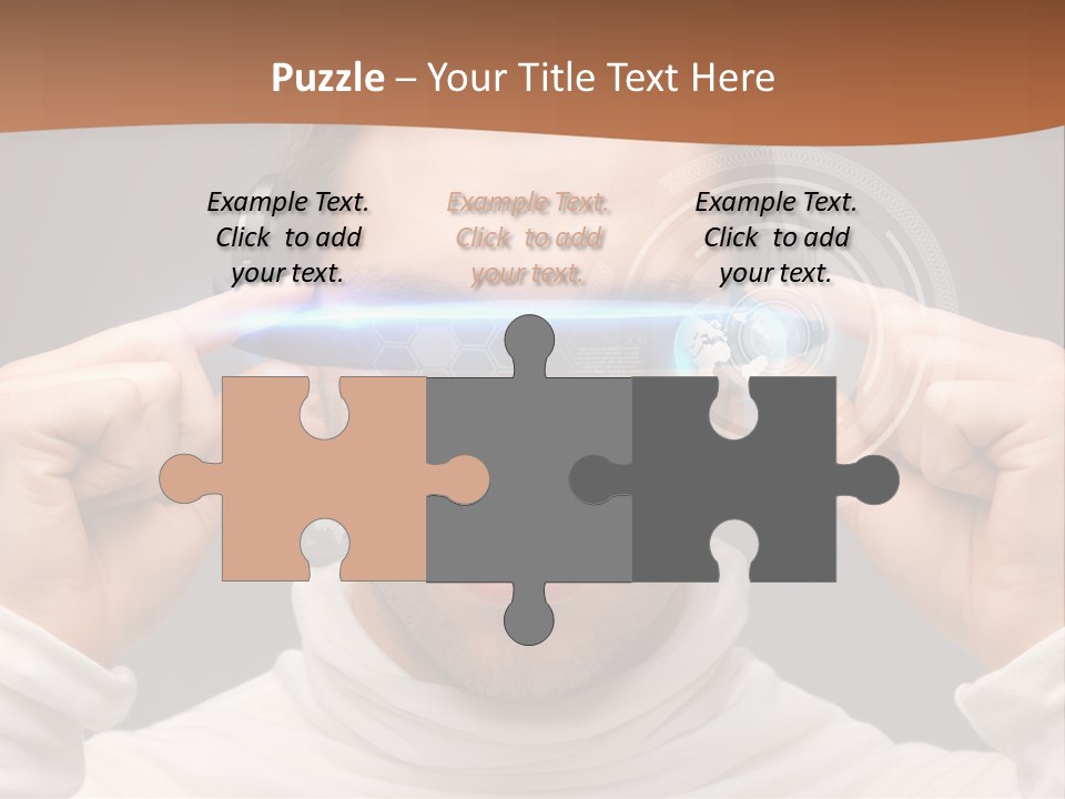 Water Retirement Woman PowerPoint Template