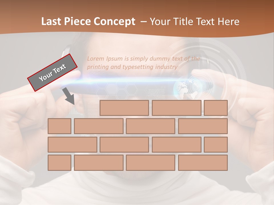 Water Retirement Woman PowerPoint Template