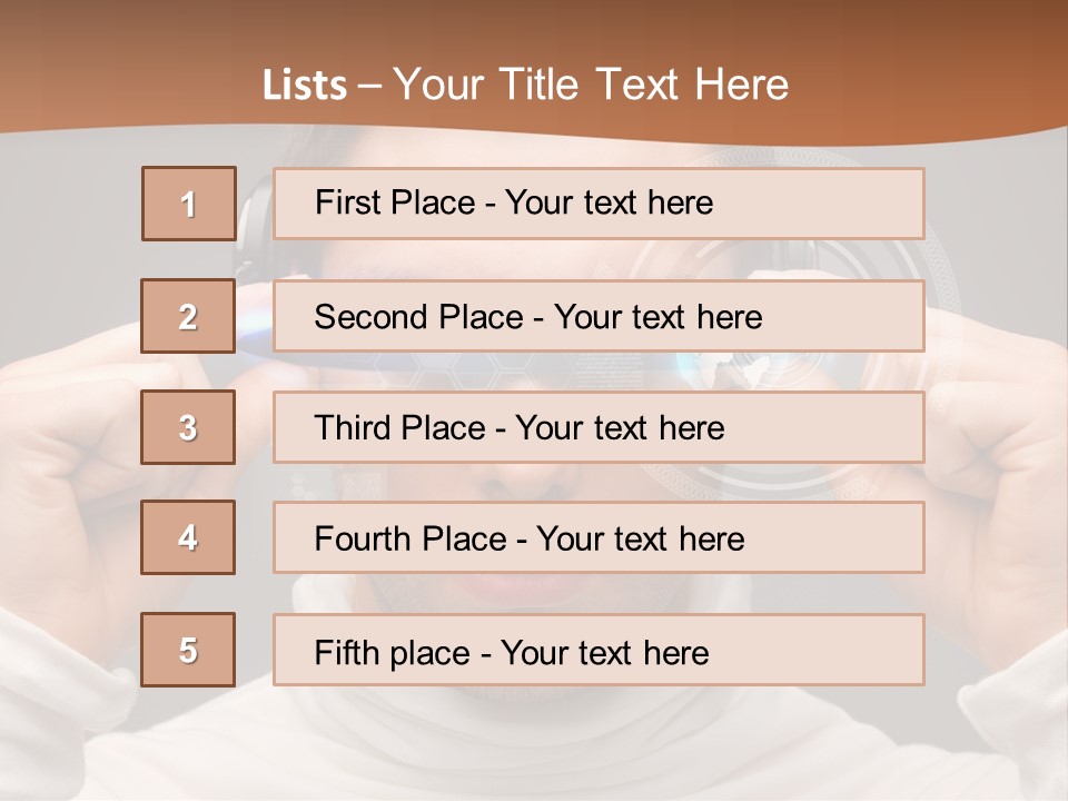 Water Retirement Woman PowerPoint Template