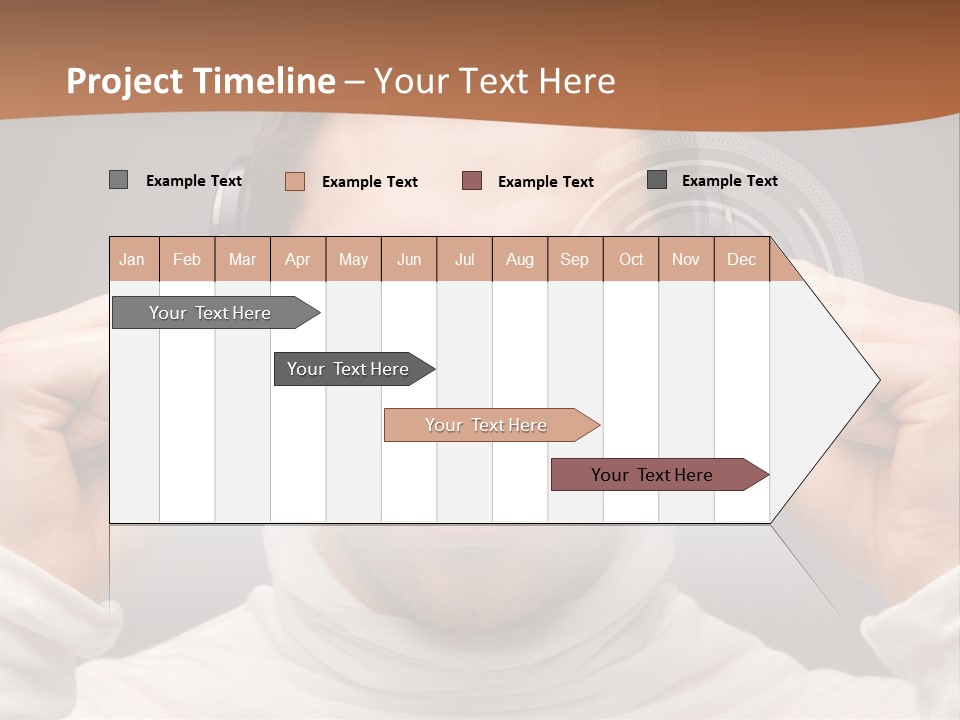 Water Retirement Woman PowerPoint Template