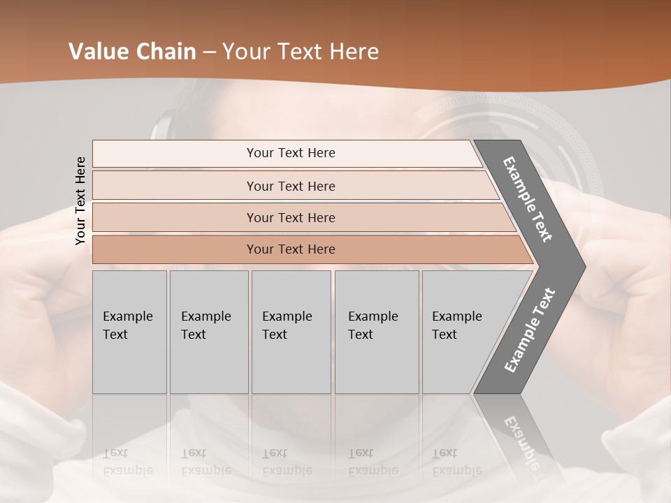 Water Retirement Woman PowerPoint Template