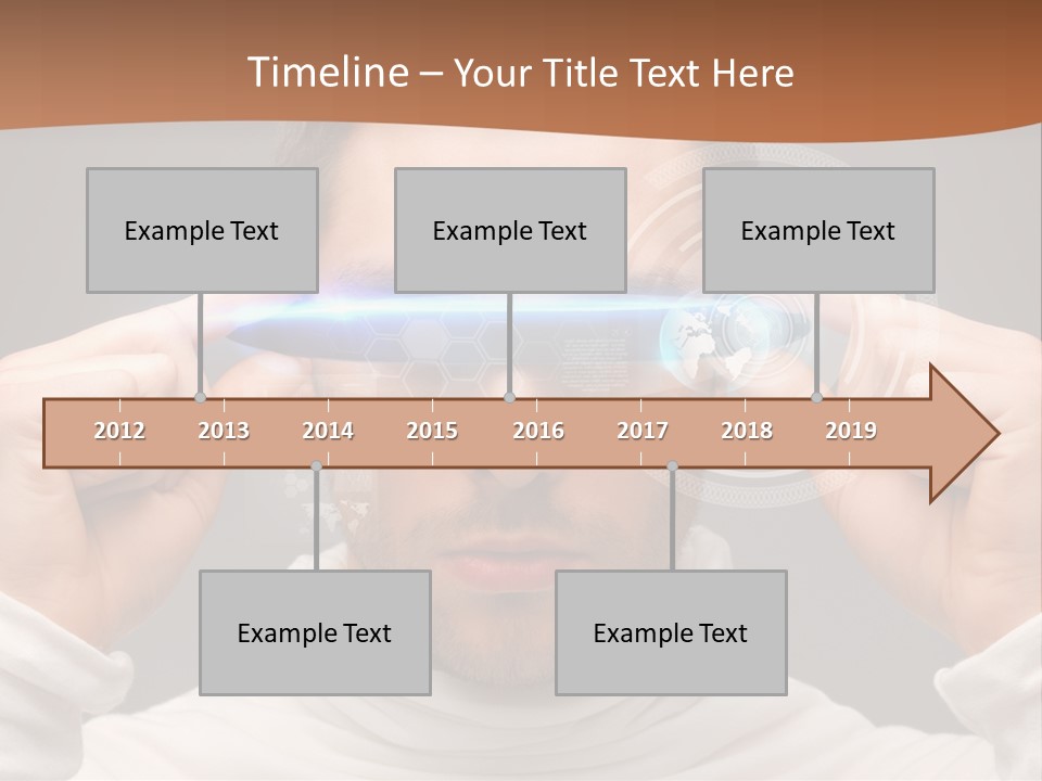 Water Retirement Woman PowerPoint Template