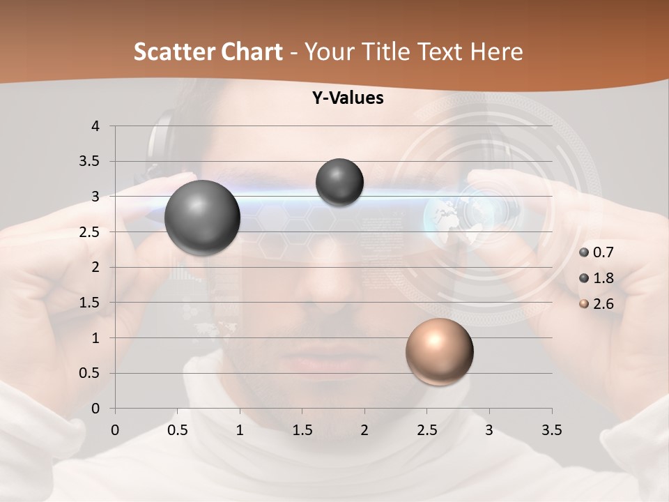 Water Retirement Woman PowerPoint Template