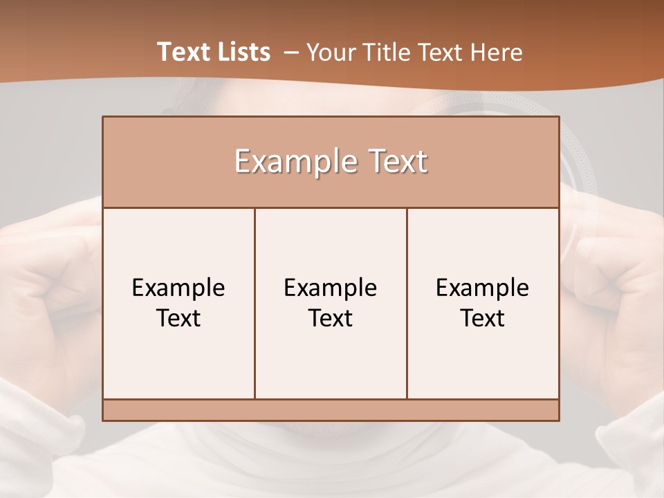 Water Retirement Woman PowerPoint Template