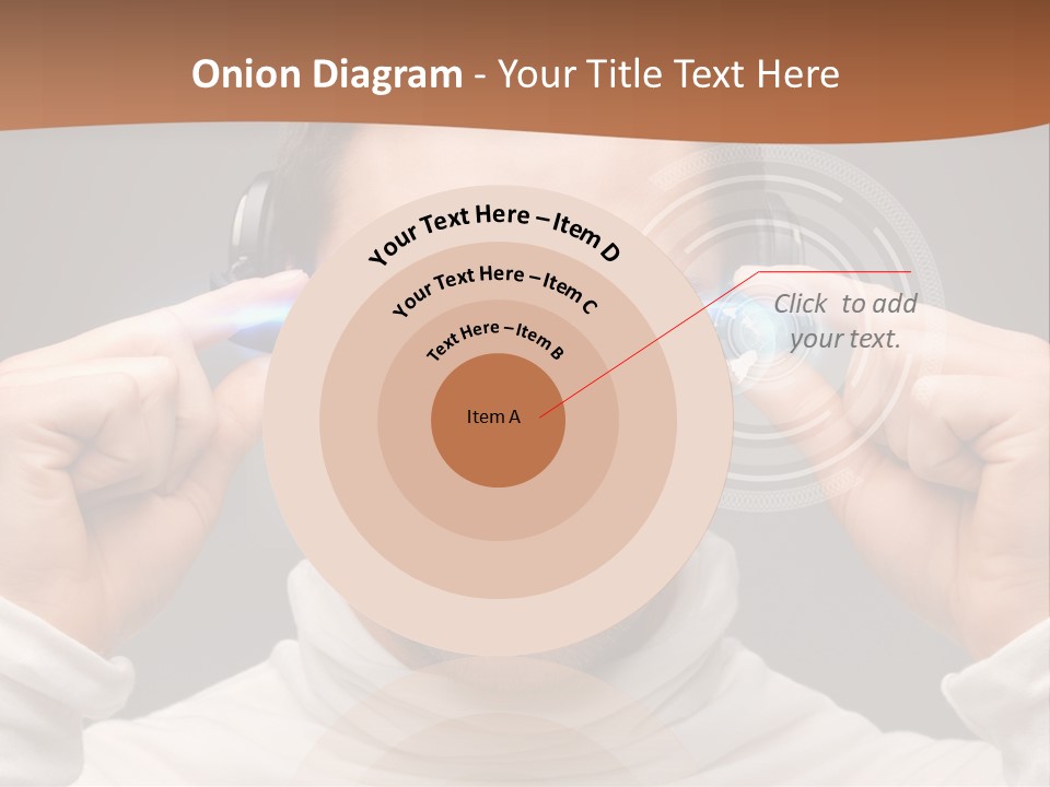 Water Retirement Woman PowerPoint Template