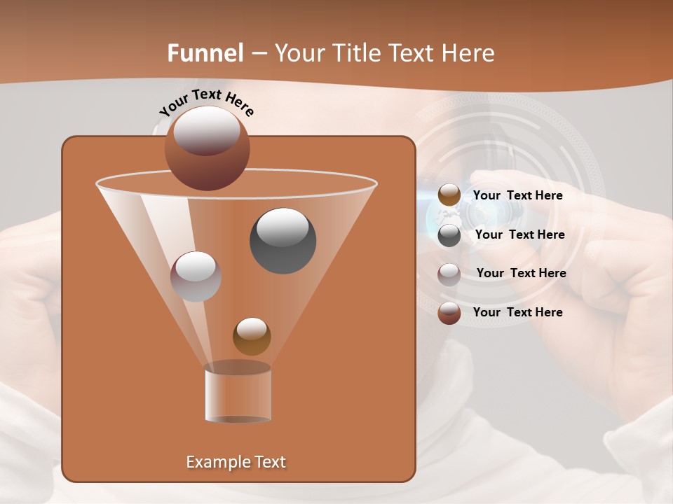 Water Retirement Woman PowerPoint Template