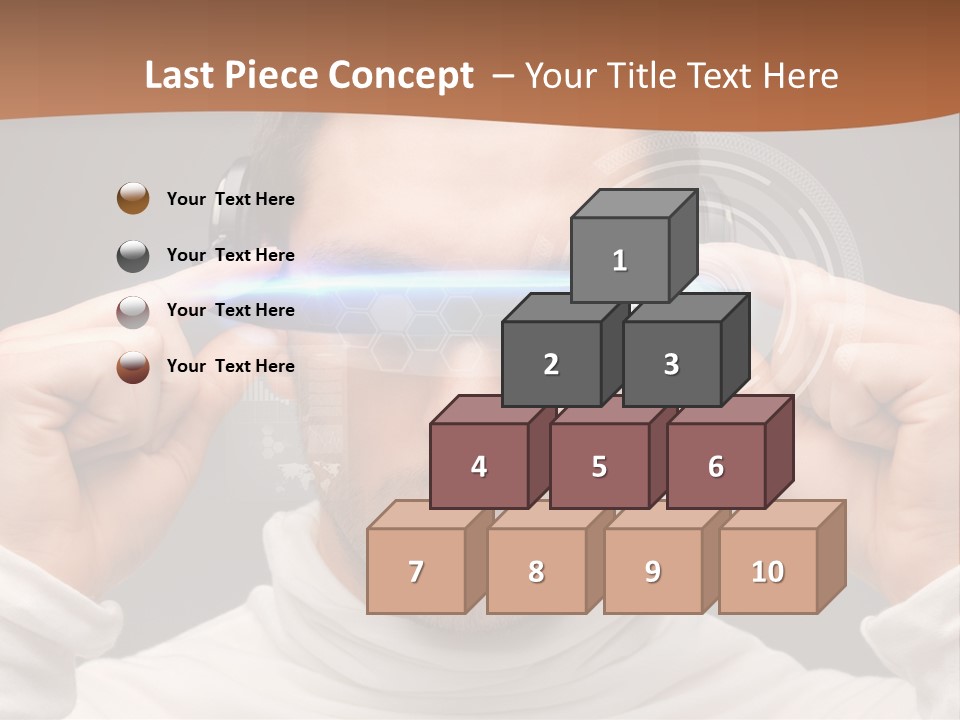 Water Retirement Woman PowerPoint Template