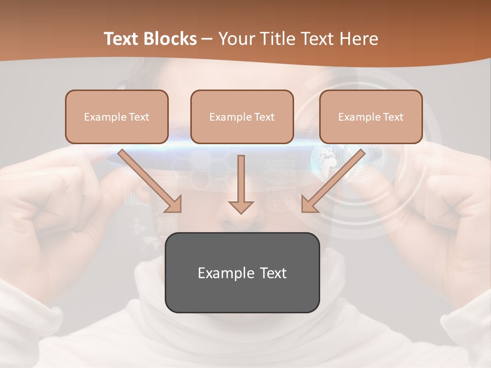 Water Retirement Woman PowerPoint Template