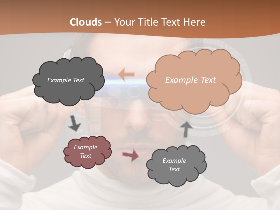 Water Retirement Woman PowerPoint Template