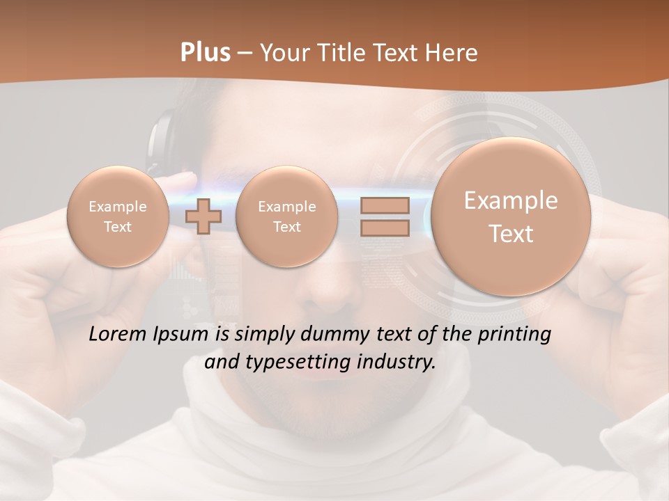 Water Retirement Woman PowerPoint Template