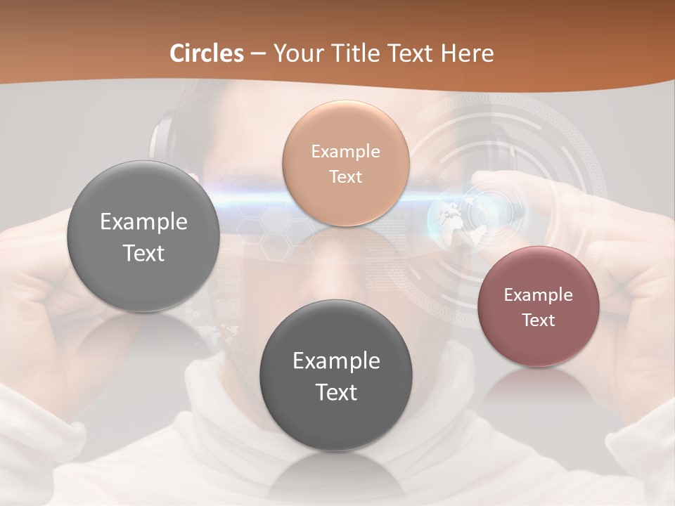 Water Retirement Woman PowerPoint Template