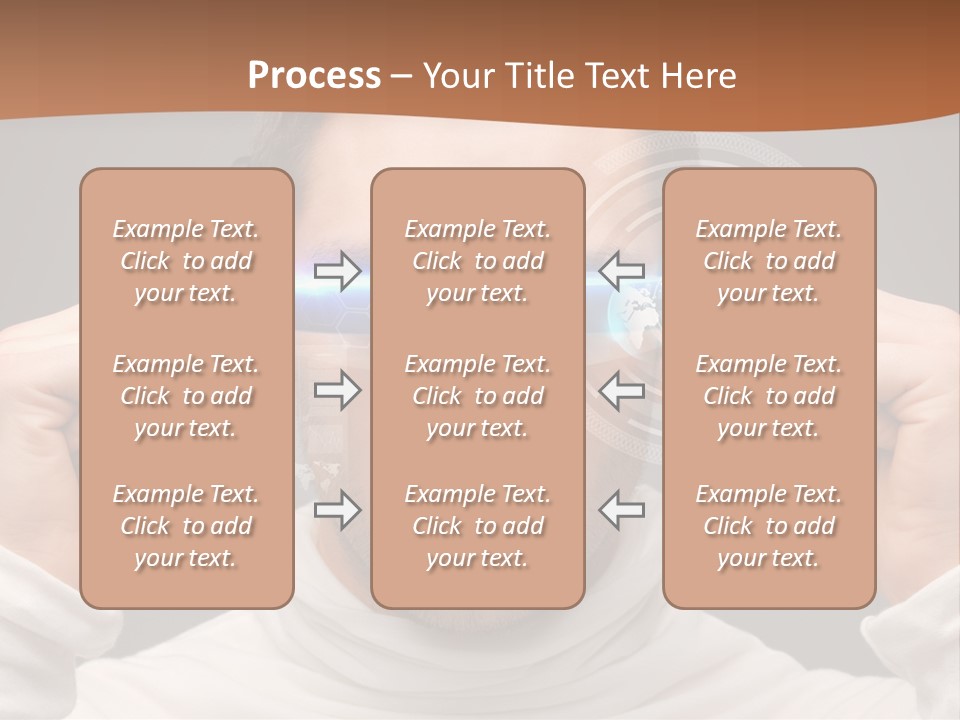 Water Retirement Woman PowerPoint Template