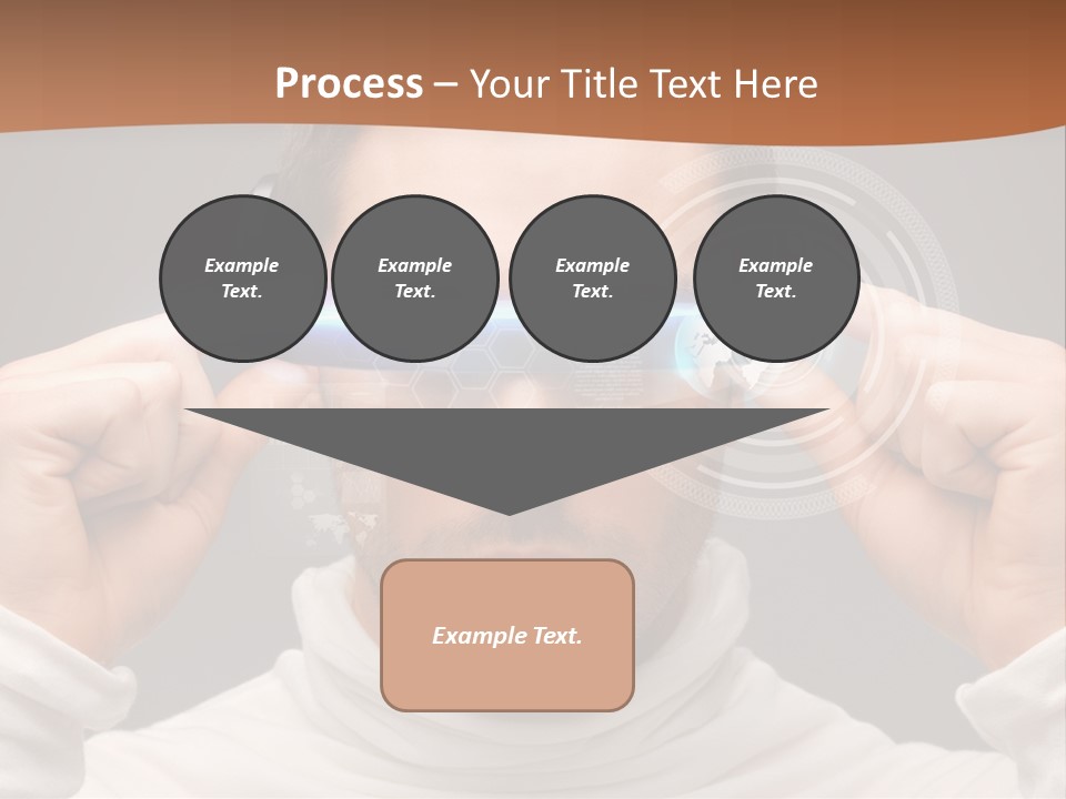 Water Retirement Woman PowerPoint Template