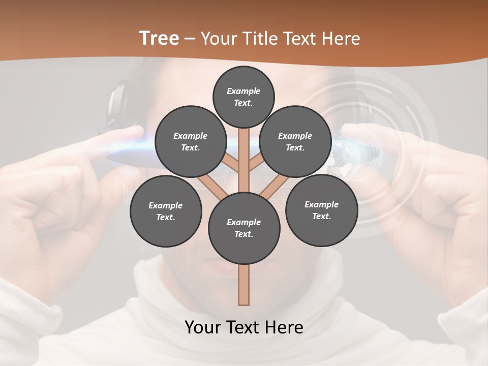 Water Retirement Woman PowerPoint Template