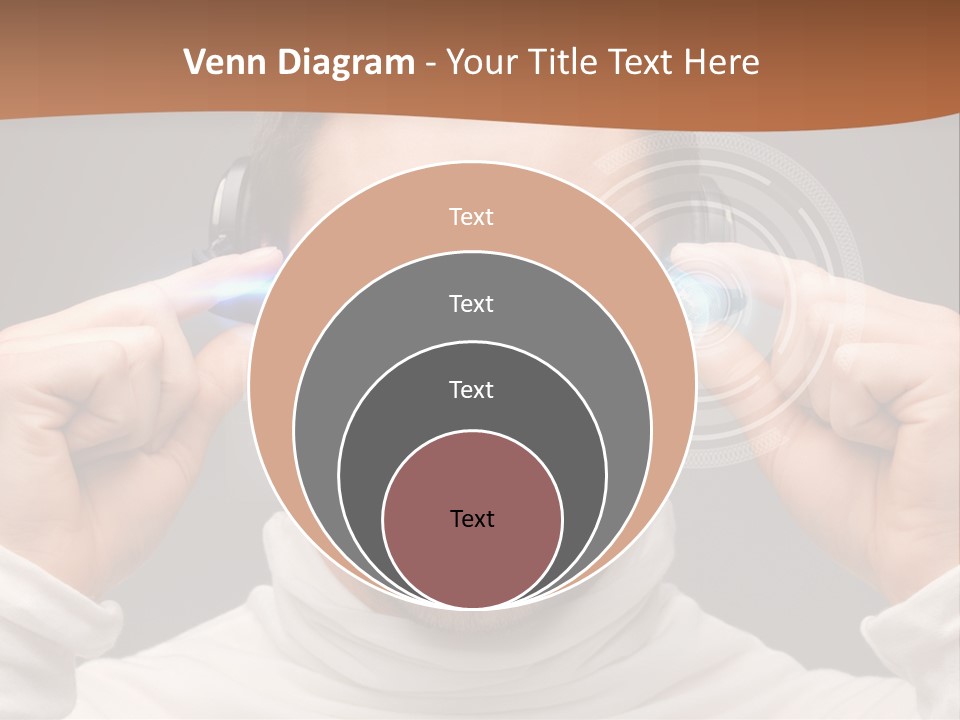 Water Retirement Woman PowerPoint Template