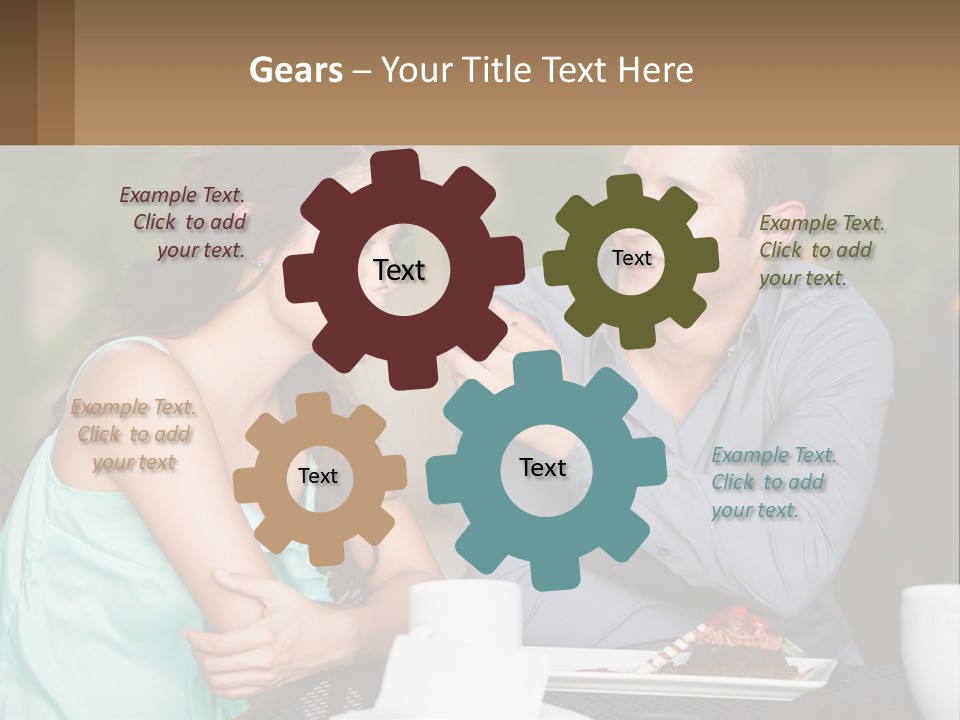 Sea Peaceful Coastal PowerPoint Template