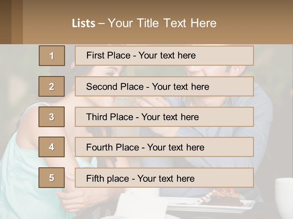 Sea Peaceful Coastal PowerPoint Template