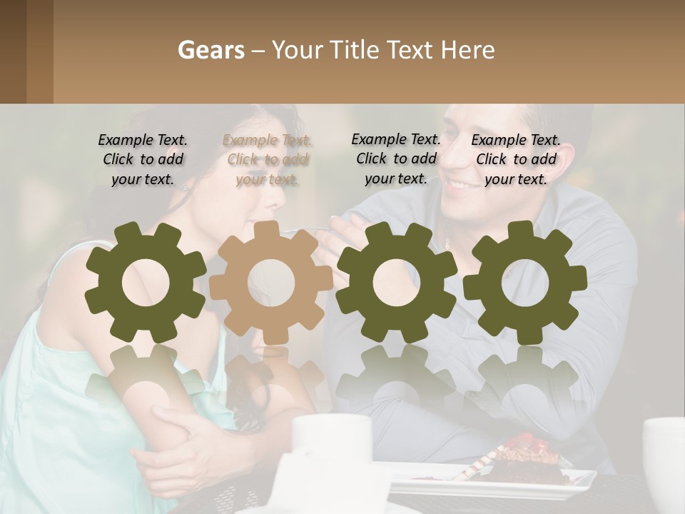 Sea Peaceful Coastal PowerPoint Template